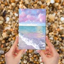 Marche Seascape, Italy (Acrylic on Canvas Painting)