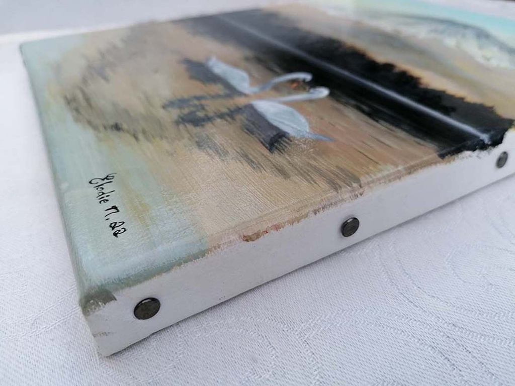 Mount Fuji Canvas Side View