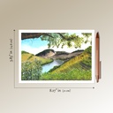 Vineyards in Alto Douro (Watercolor Painting)