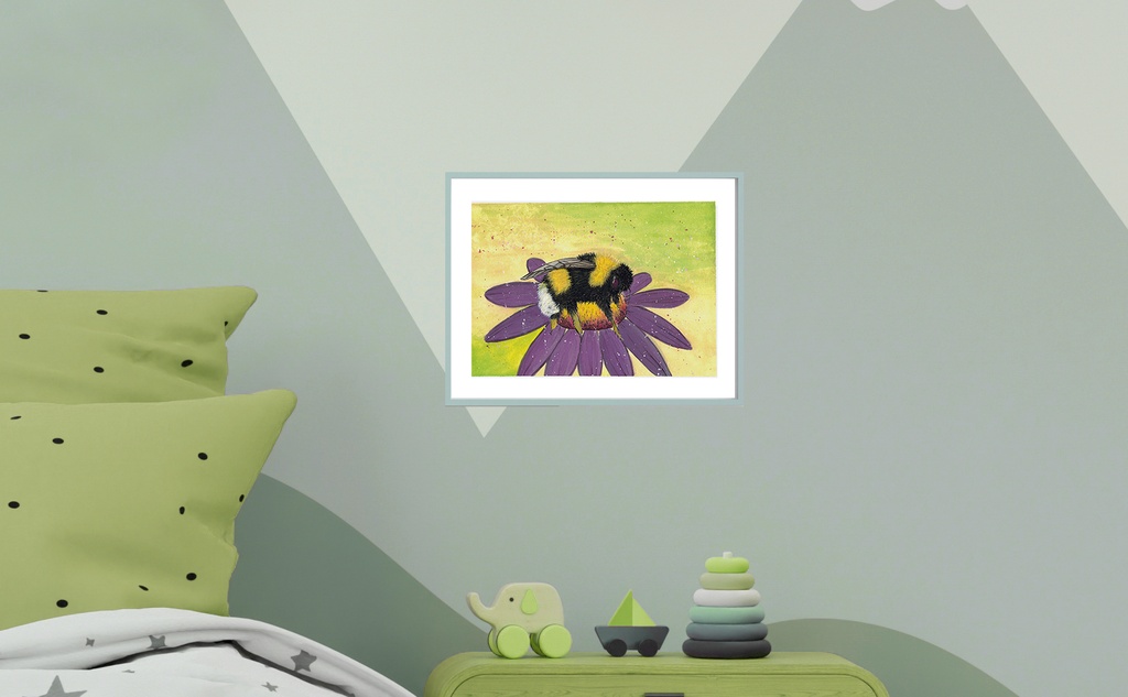 Bumblebee (Gouache Painting)